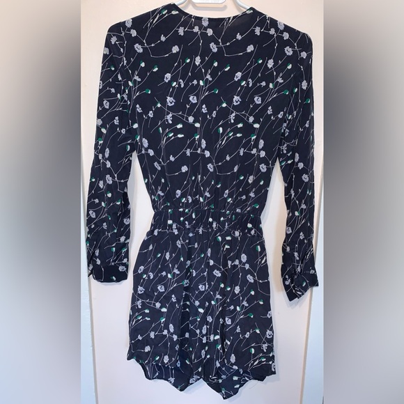 Club Monaco Yurtie silk romper - Picture 3 of 5